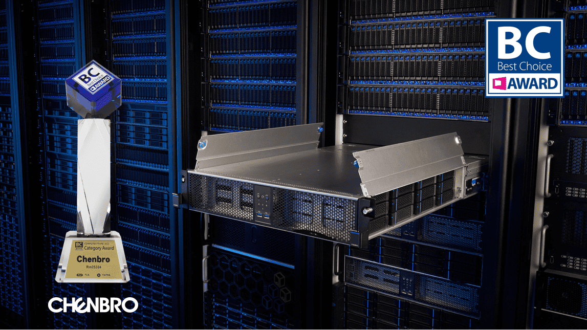 Chenbro RM25324 Wins Best Choice Award of Computex 2022